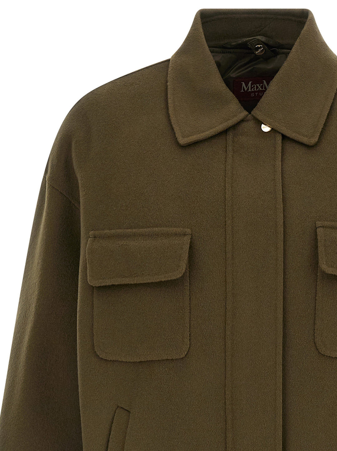 Max Mara Studio Mstdisco Trench e Impermeabili - Verde | 9b9db5407def9430ab42a6712d70e2618f0a584f