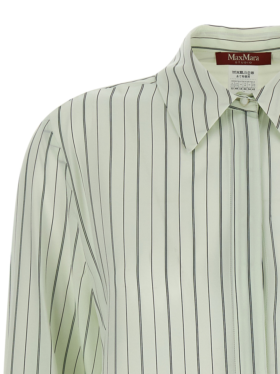 Max Mara Studio Mstflirt Camicie - Verde | 09a937d556750655976e86642ec08a831cb1b75c