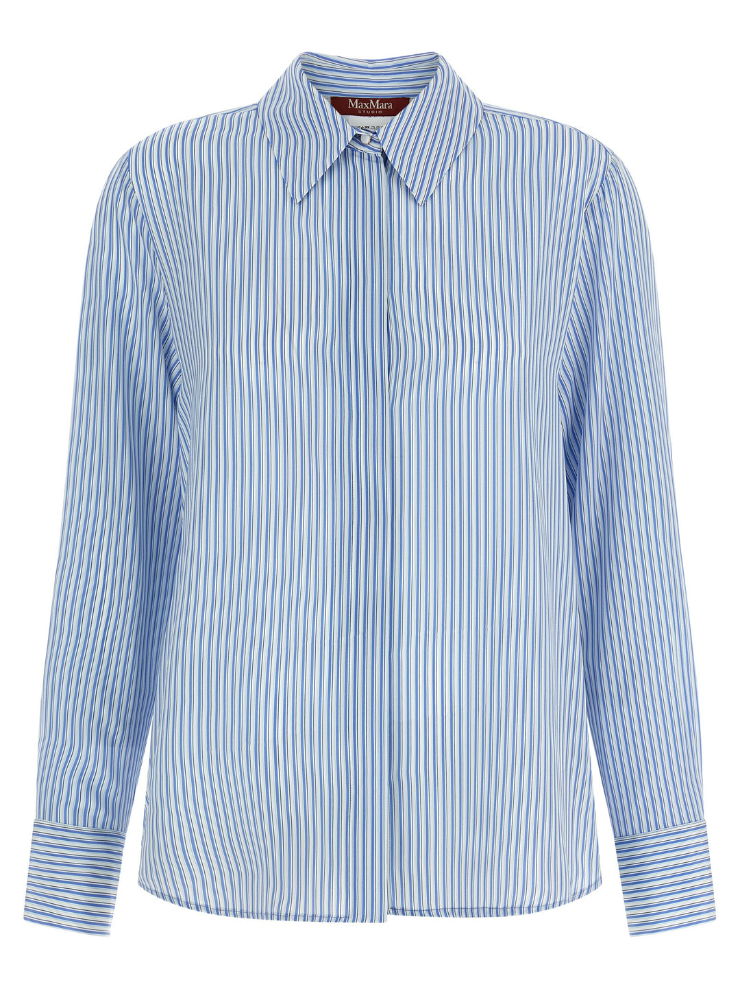 Max Mara Studio Mstflirt Camicie - Celeste | 594d31056a9bde484b2d1a6aa0c1959753417ffc
