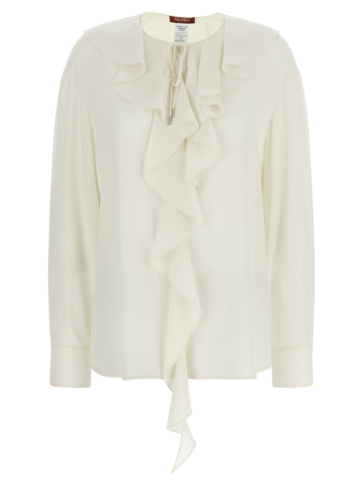 Max Mara Studio Mstepica Camicie - Bianco | 0c685824f507368294c7283edaa71ae9819ce4da