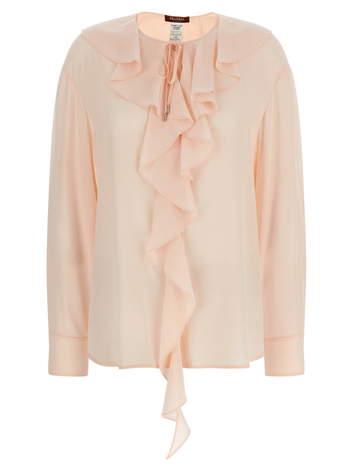 Max Mara Studio Mstepica Camicie - Rosa | b61663d7743a169de14479c2ae296b4a8cda5979