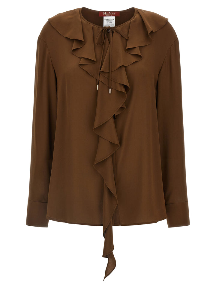 Max Mara Studio Mstepica Camicie - Marrone | dbeafbec51fe7d5a910e8293389af89946d12b7b