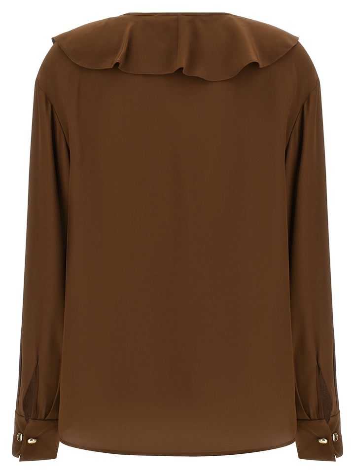 Max Mara Studio Mstepica Camicie - Marrone | 6ae1990143e75c065dd555085b7de09a4339dfd0