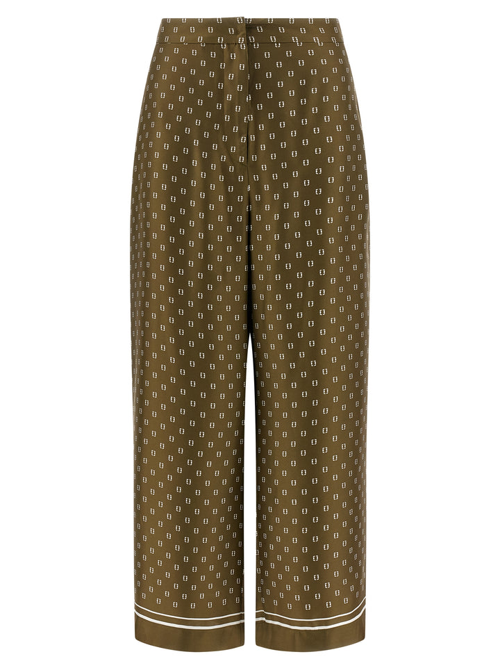Max Mara Studio Mstottelia Pantaloni - Verde | 6b1d718ebade5371136f525f1e512cad95a86423