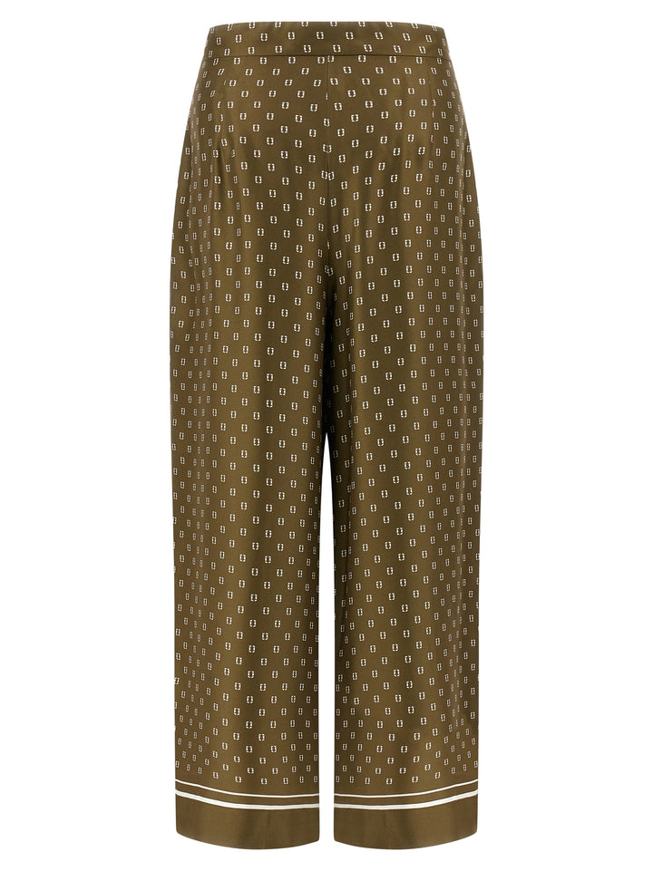 Max Mara Studio Mstottelia Pantaloni - Verde | bd185f82503796f37000e2fae7a18ad14a10823a