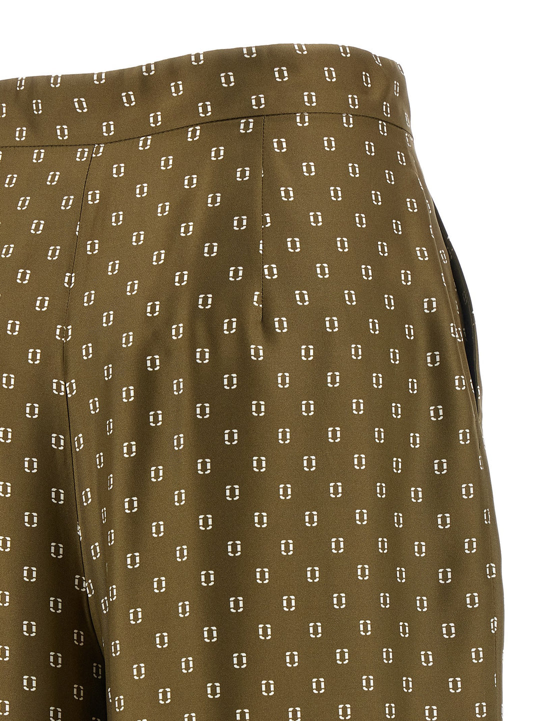 Max Mara Studio Mstottelia Pantaloni - Verde | a48c6e555453b1b7899ef65f9900dfc16994ea82