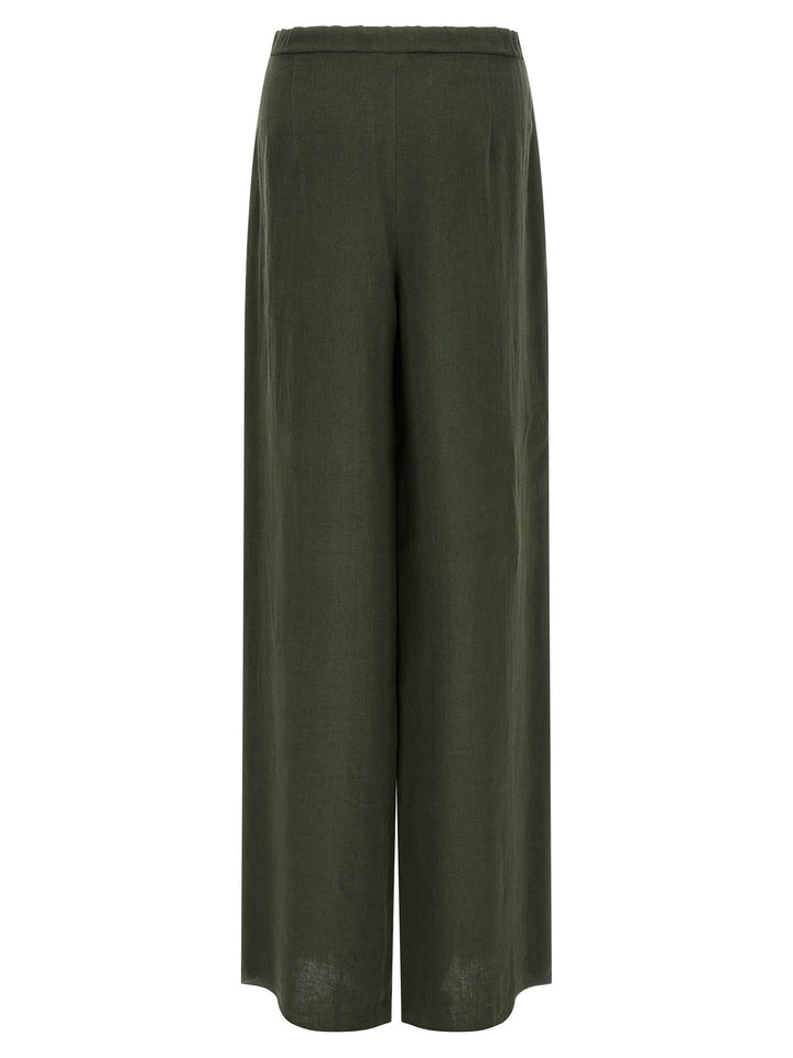 Max Mara Studio Mstpelota Pantaloni - Verde | 549f501abb74376091aa51f1d3c084f5df1c8268