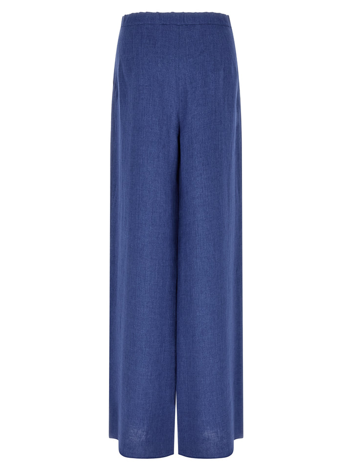 Max Mara Studio Mstpelota Pantaloni - Blu | 99118d8451ddb2609e0dd94462e24a5e9865059b