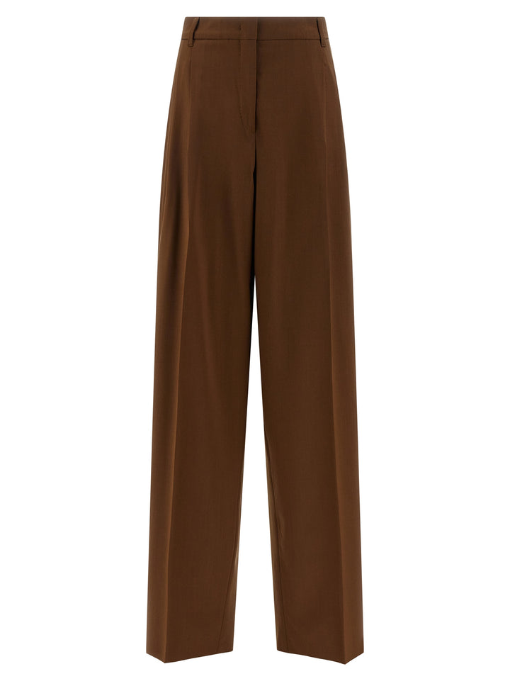 Max Mara Studio Mstbacio Pantaloni - Marrone | 0a143b43a322c785a504ef49a420723b67f68fca