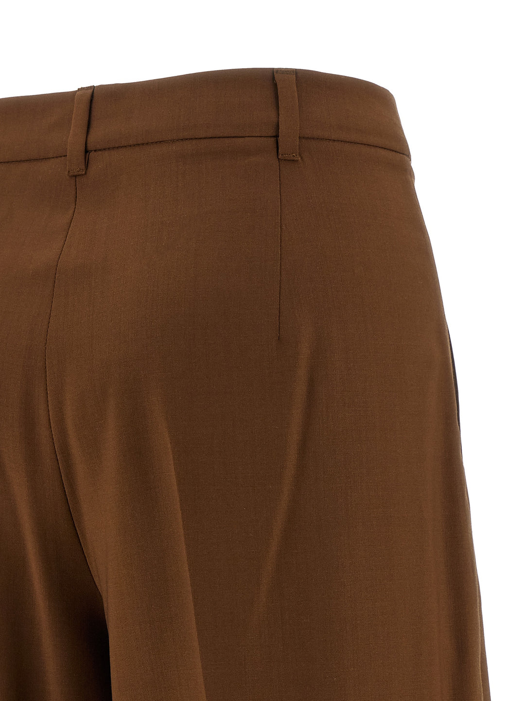 Max Mara Studio Mstbacio Pantaloni - Marrone | 957339072608cfea0ba523747aea328274565b74