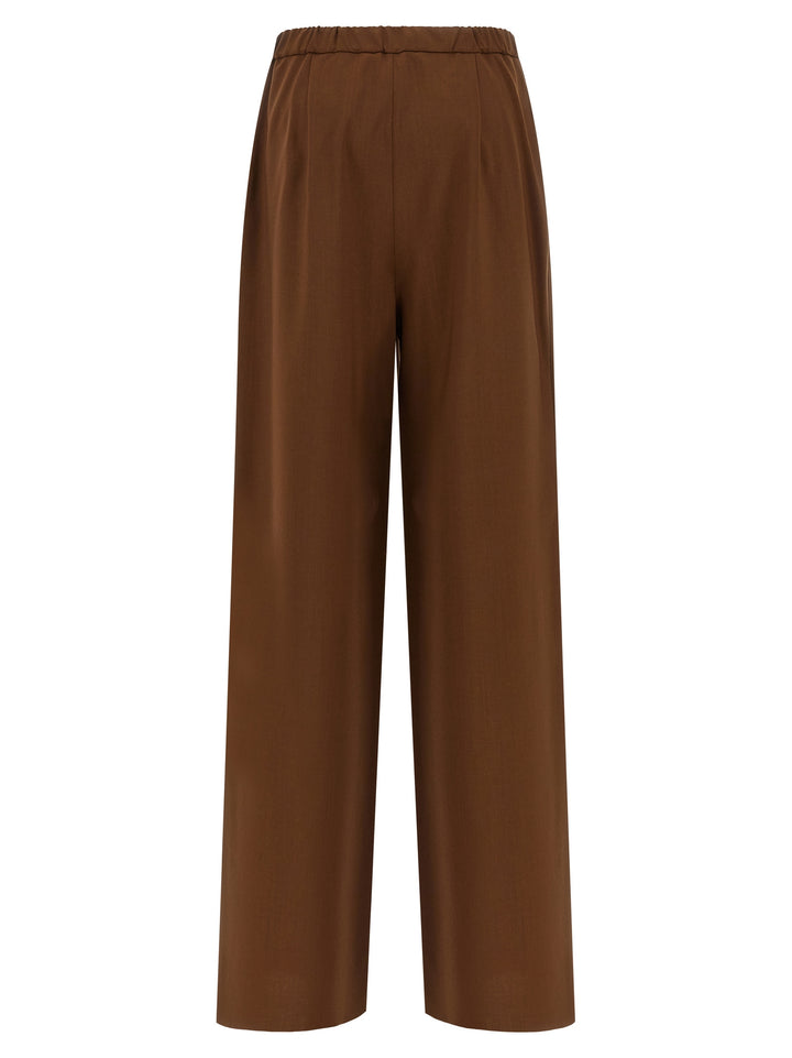 Max Mara Studio Mstcortone Pantaloni - Marrone | ef6e38e7569d1425546e3c1575a1852d73604f93