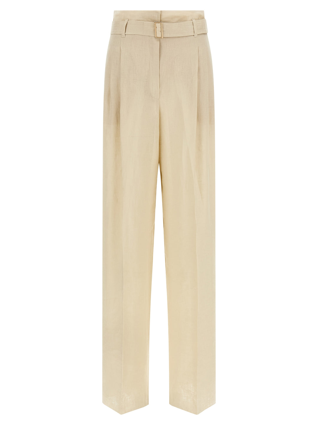 Max Mara Studio Mstmateria Pantaloni - Beige | c94f3fb758a6db09b3a53e8219ca143f6a955aef