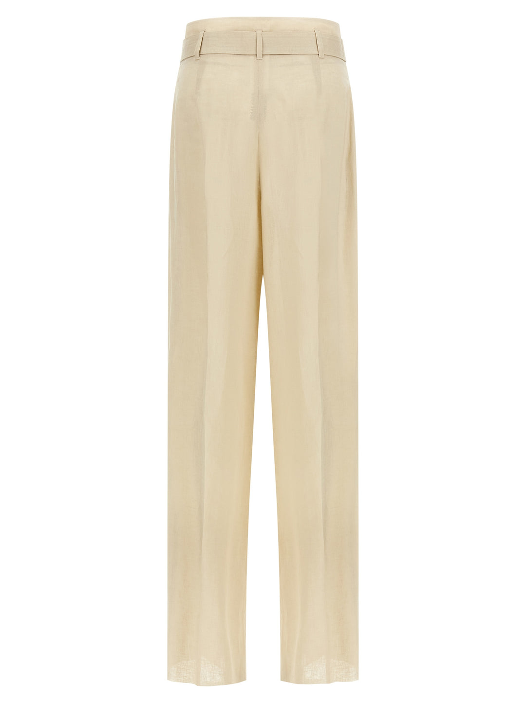Max Mara Studio Mstmateria Pantaloni - Beige | e7ee999ed1515a0ba55272dc7968e5669545748a