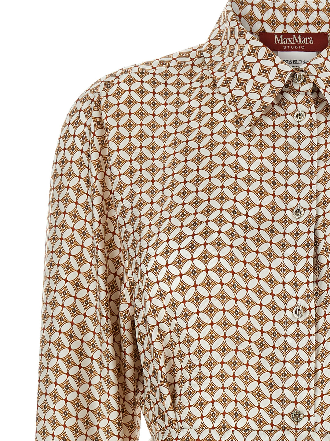 Max Mara Studio Msttenuta Camicie - Marrone | 3b45e502ef5c065f164902e031c7fe1da327be4b
