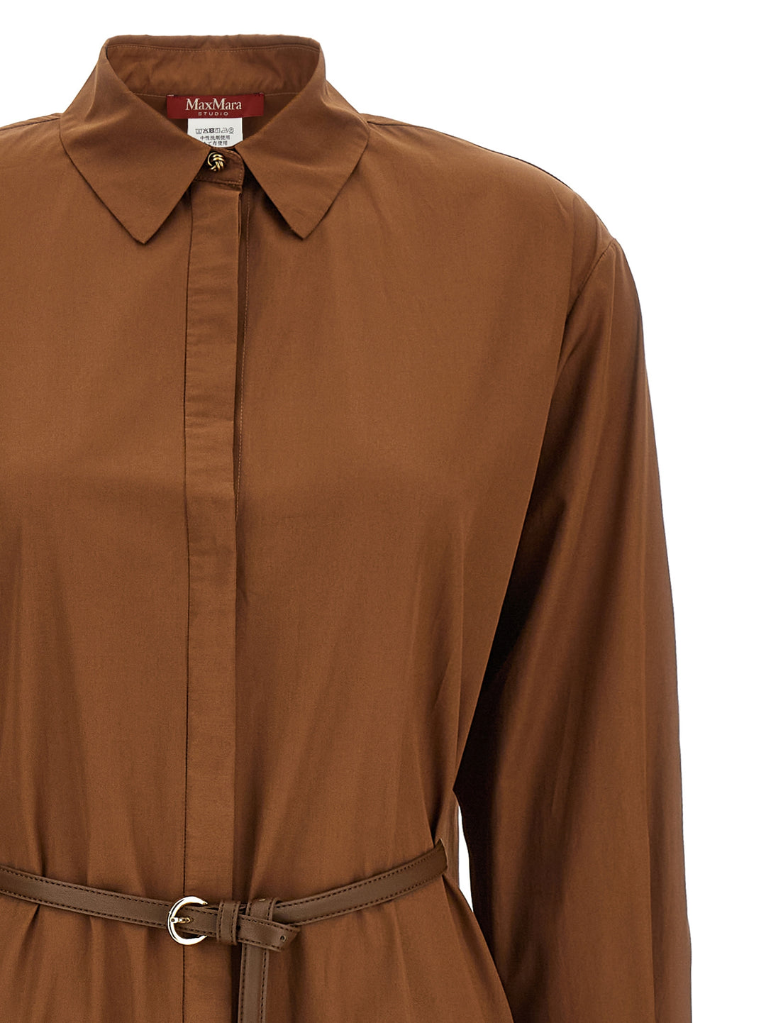 Max Mara Studio Mstlecito Abiti - Marrone | 9b25fc43e98ef524c48df7a796c0b4e747435577