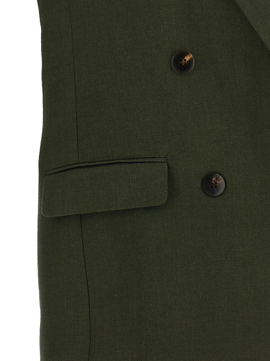 Max Mara Studio Mstaia Gilet - Verde | 21a2d08ca6a928d932bd35f60e1d1f94af4be821
