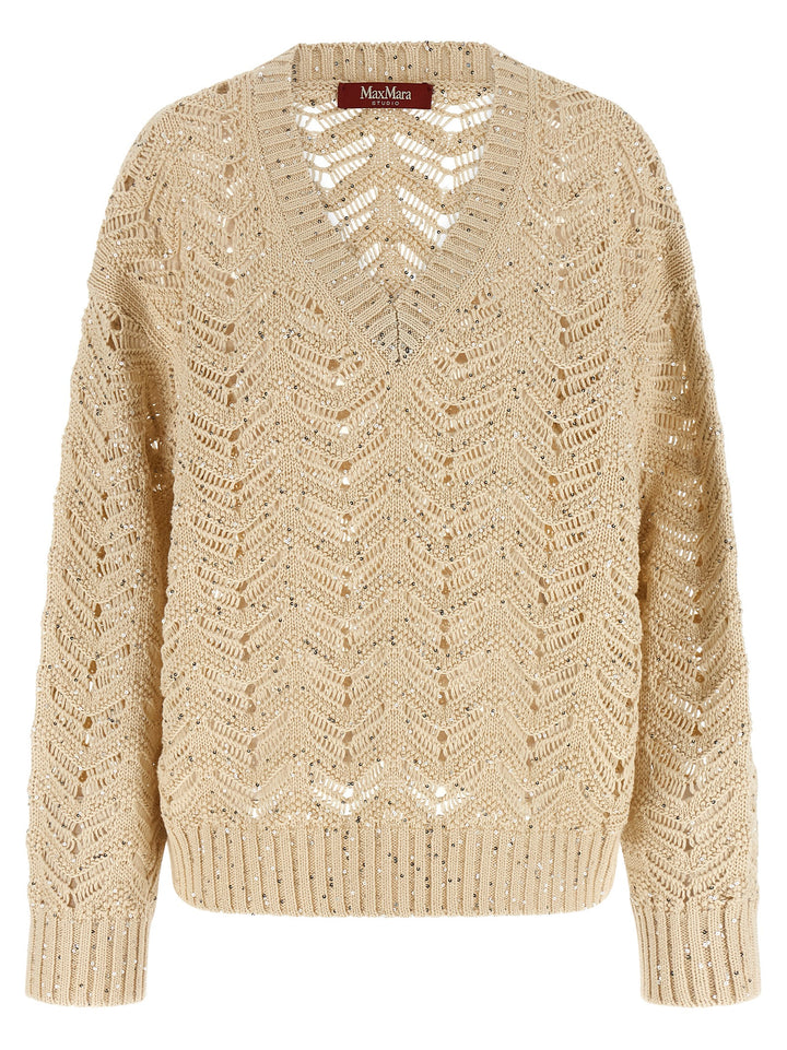 Max Mara Studio Mstfelino Maglioni - Beige | eaa85af2b7cedd85a6c7dddc859880cfa192419d