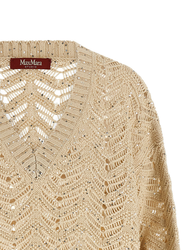Max Mara Studio Mstfelino Maglioni - Beige | 1c56c10fa8351621b82263e20b2d7bed1588844a
