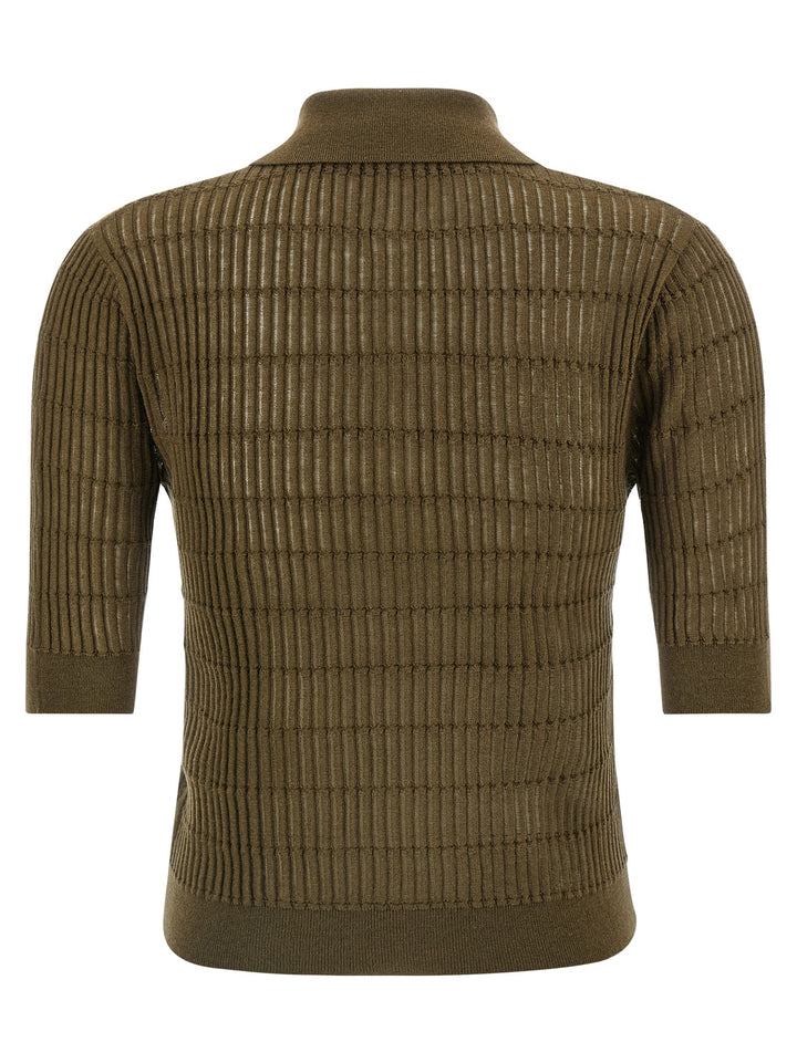 Max Mara Studio Mstgallo Polo - Verde | 71328fdcec2cec4b5c08b70f7ca29a0cb06b8292