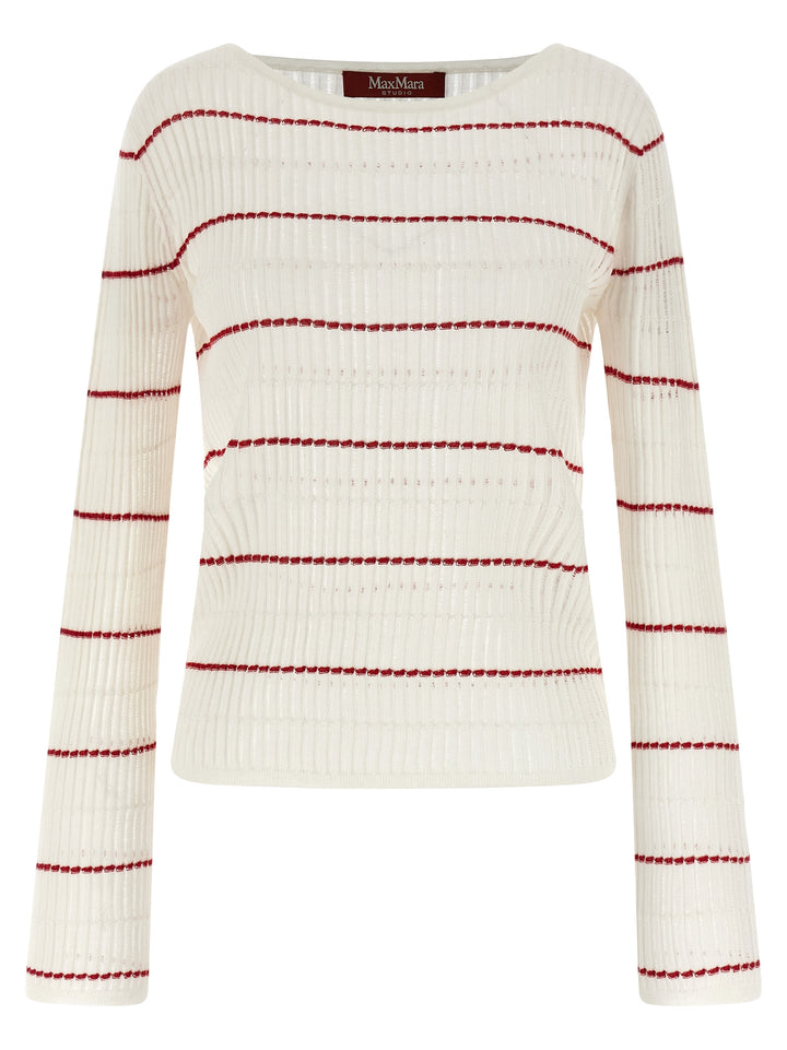 Max Mara Studio Stepdone Maglioni - Bianco | e7ee55e8a01cb89aa308f091469cb430793ae7f2