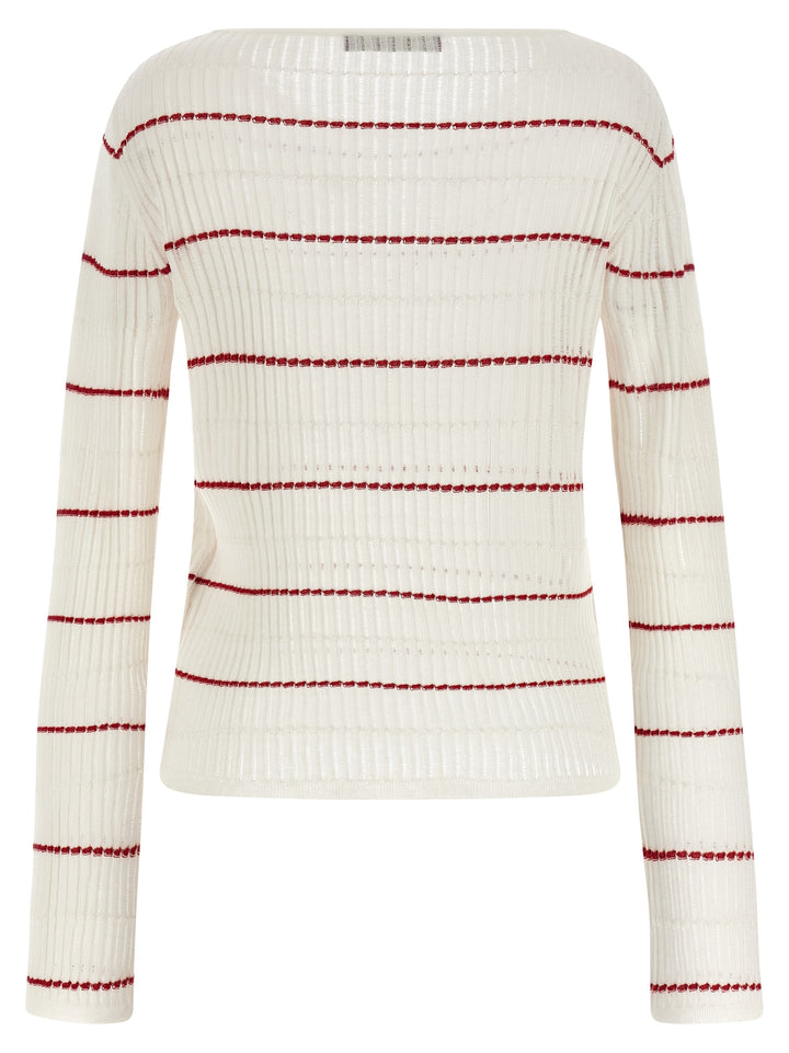 Max Mara Studio Stepdone Maglioni - Bianco | c0c887cd1de7d6d183ff4e19ffff88464cd73f3e