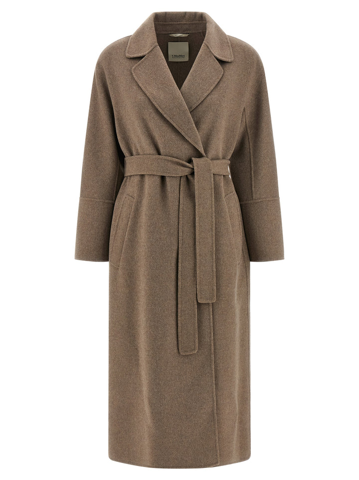 S Max Mara Smmelisa Trench e Impermeabili - Marrone | d6e40f93ce5ae6d51cb7cfbd9362f6c6d663b1ac