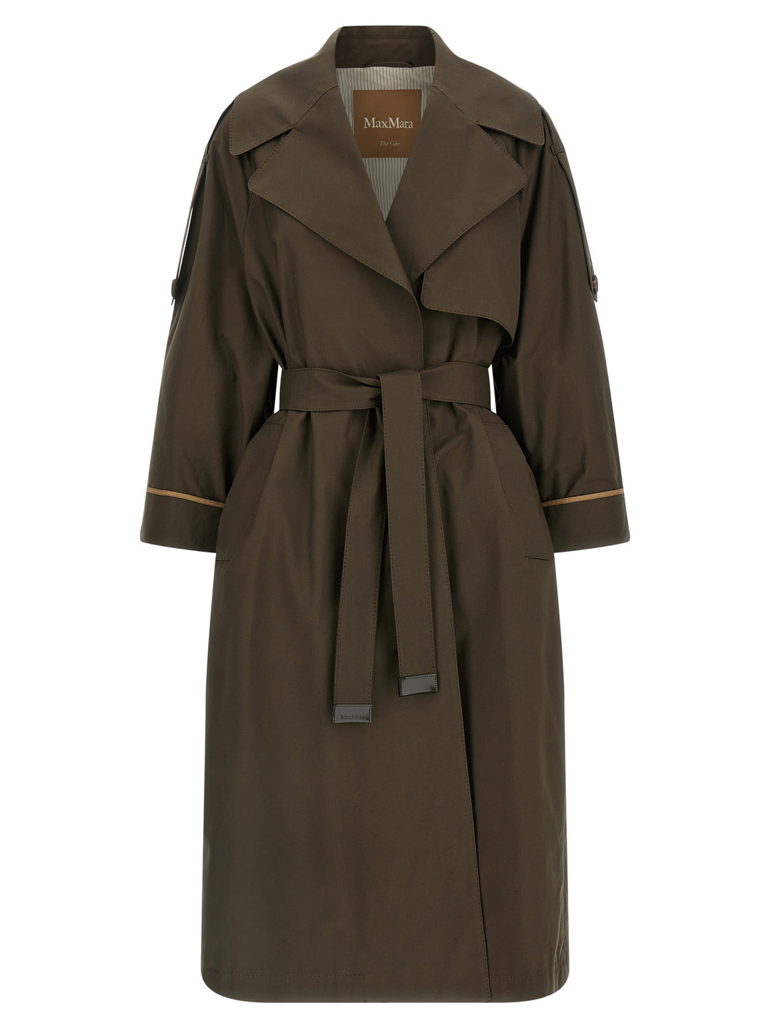 Max Mara The Cube Mtcutrench Trench e Impermeabili - Verde | e951daf108c5d4da8e9a5c08eb11566e0e5c261b