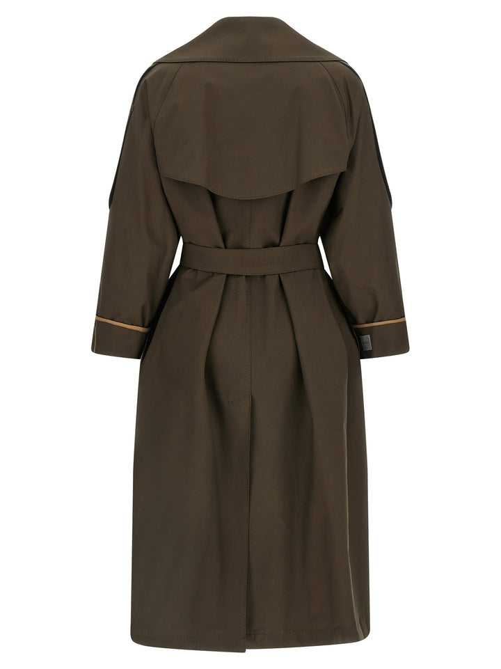 Max Mara The Cube Mtcutrench Trench e Impermeabili - Verde | ce34fe895ce1aa039817ea7014c399c74b1435c5