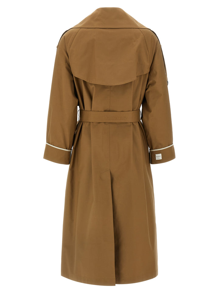 Max Mara The Cube Mtcutrench Trench e Impermeabili - Marrone | 28012d6ff01c2c899ad29a28294ecfcb74fef5e9