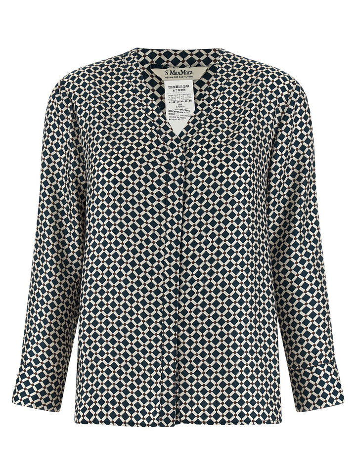 S Max Mara Smmvittoria Camicie - Blu | 42f40a298e4c7cf4266b1db41f22628c0db3217e