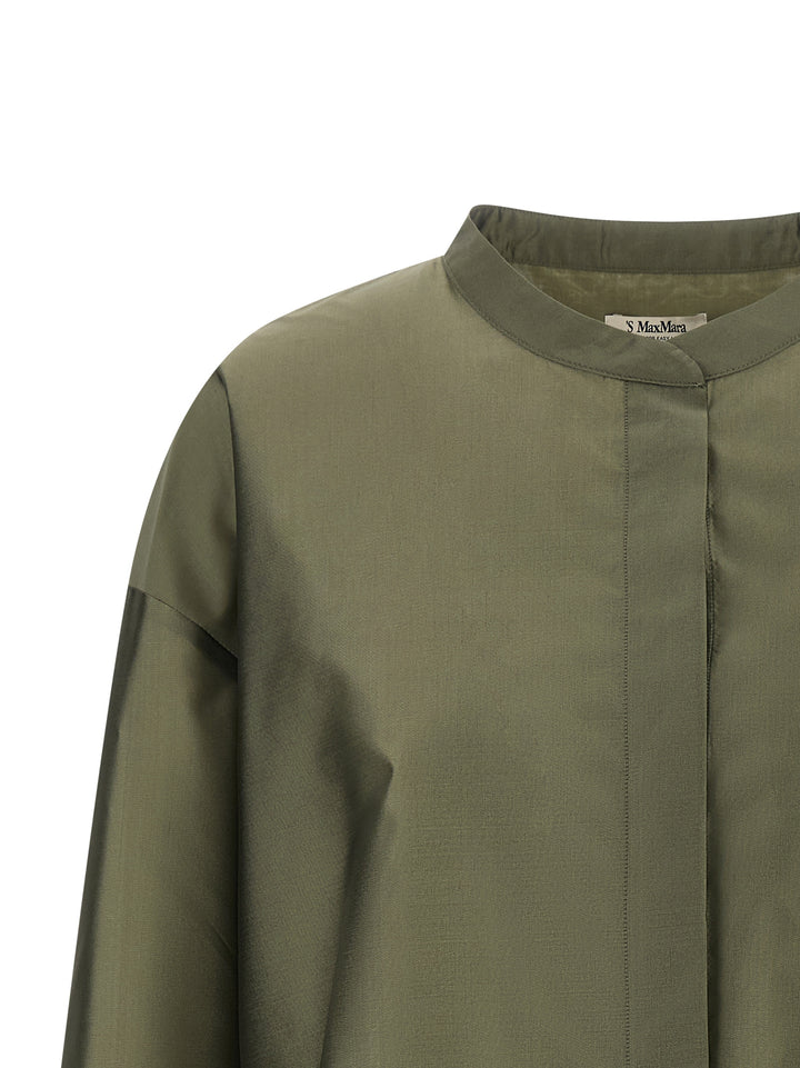 S Max Mara Smmracconto Camicie - Verde | ced44f5137e700b0f8a5bace651837e4d51a2c88
