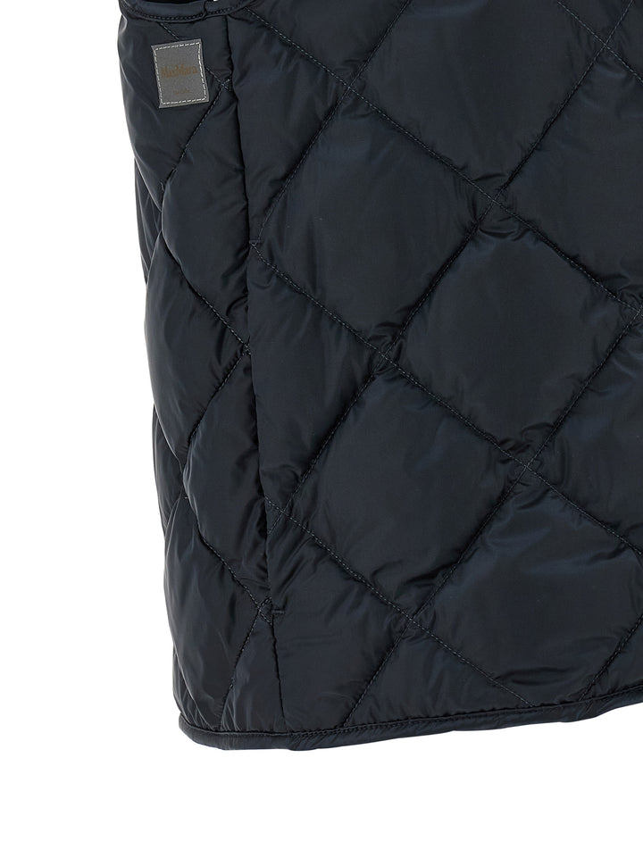 Max Mara The Cube Tregic Gilet - Blu | f235814f9d733ae329cb43c8c3dde5e905d463f0
