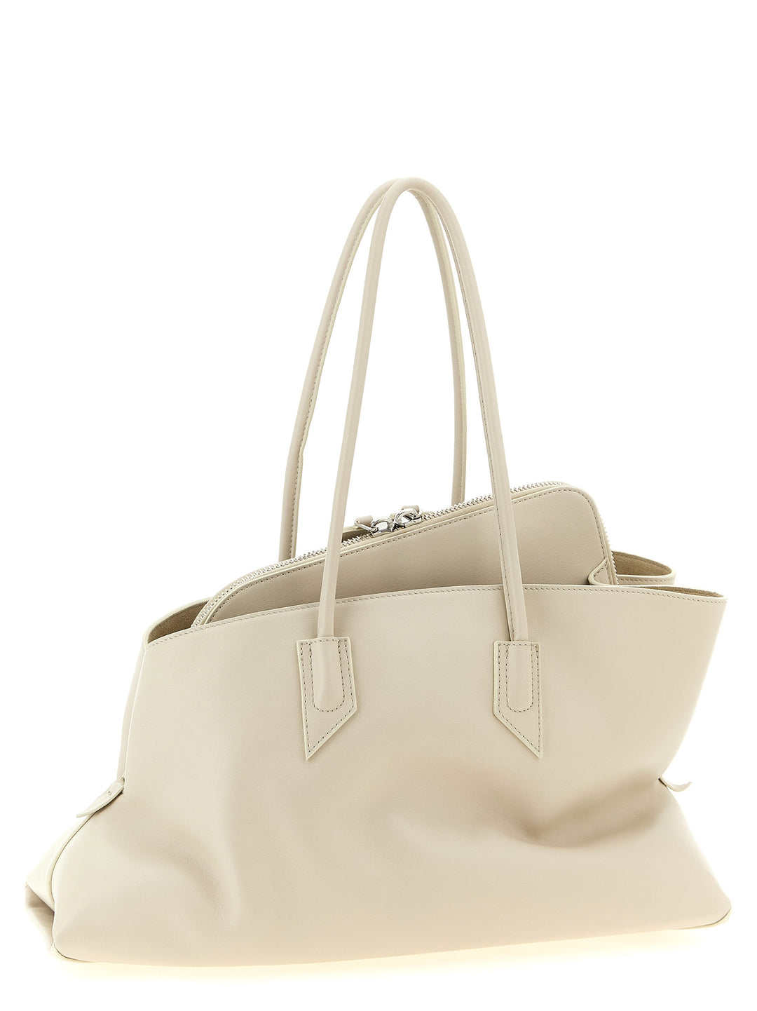 The Attico La Passeggiata Medium Borse a Spalla e Tracolla - Bianco | 99a6898ef476f1247eef1a02af76c55c332502f6