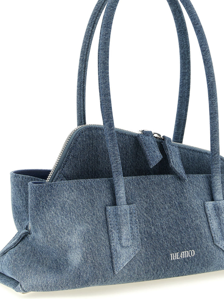 The Attico La Passeggiata Small Borse a Spalla e Tracolla - Blu | 72d0753eb628b465ecc7a12c22f7214292cd2593