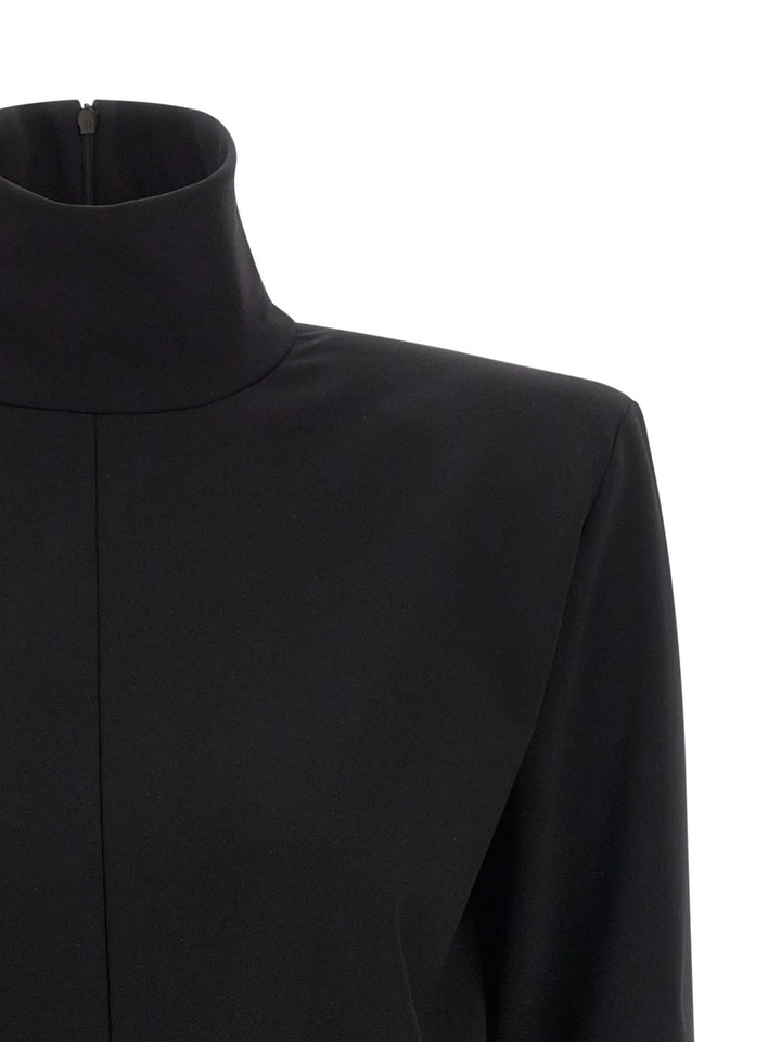 The Attico Structured Shoulder Dress Abiti - Nero | 9971c01886dc386f22c25a6cce246d00998a8fed
