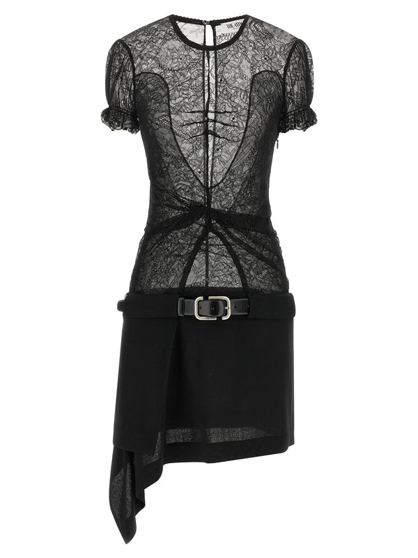 Vestidos de encaje negros