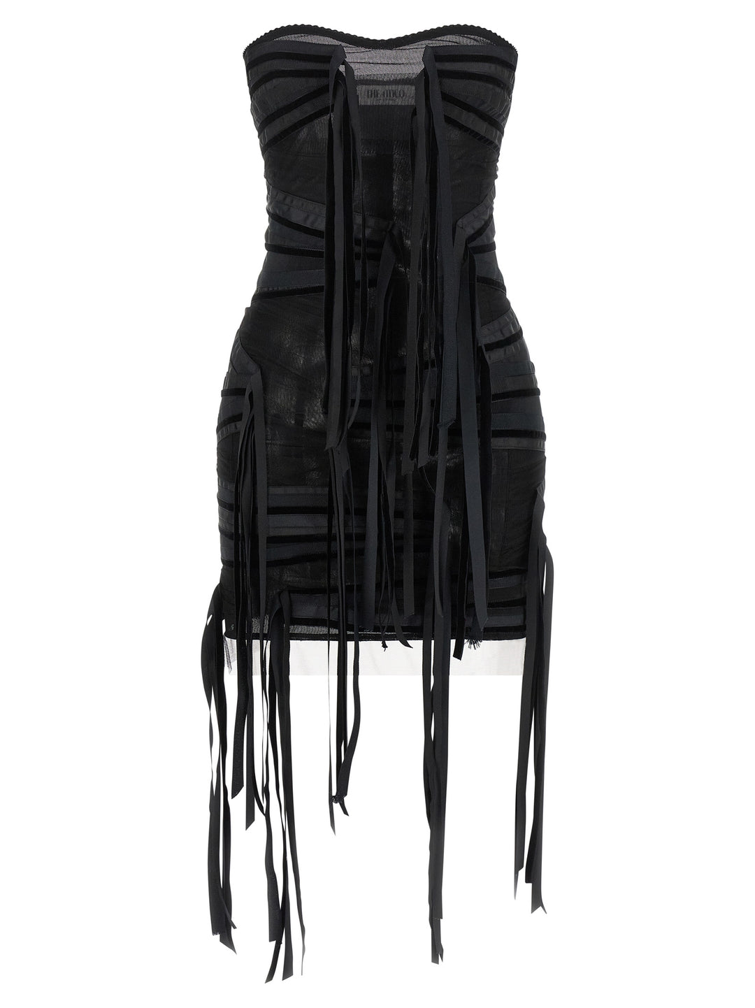 The Attico Ribbon Dress Abiti - Nero | 23f48a5d52995e418c1a949cdb8bf0a65e9d5ecc