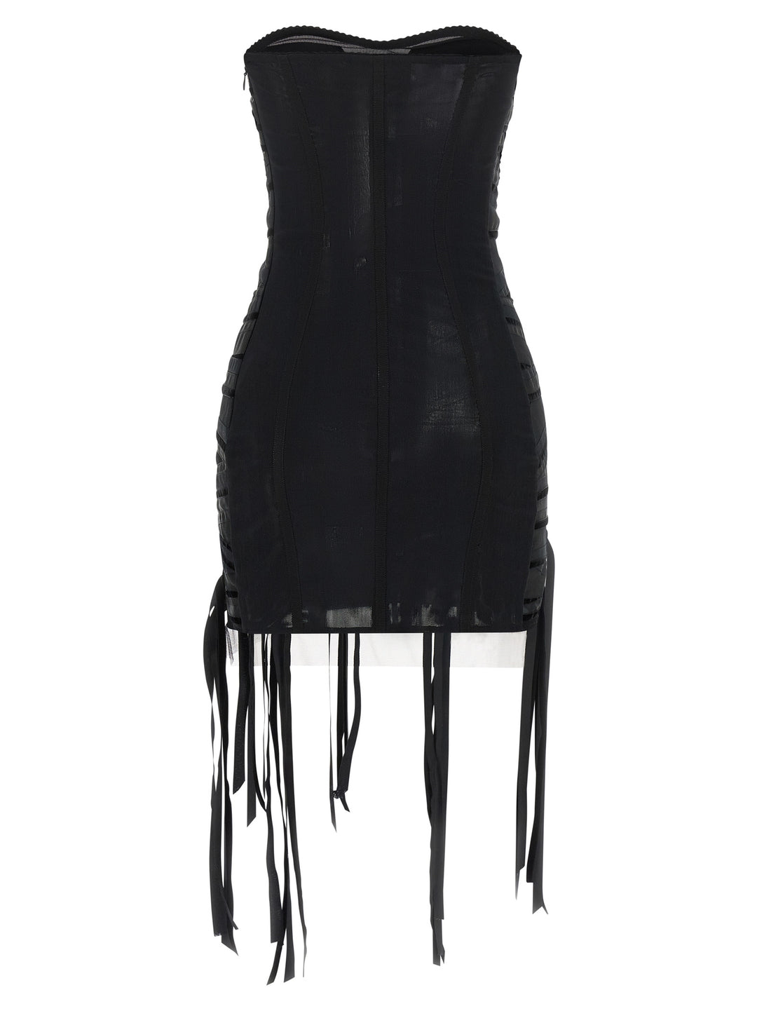 The Attico Ribbon Dress Abiti - Nero | 6a1b320caa3f0bf92a6e7a29b6ca7250db1e9411