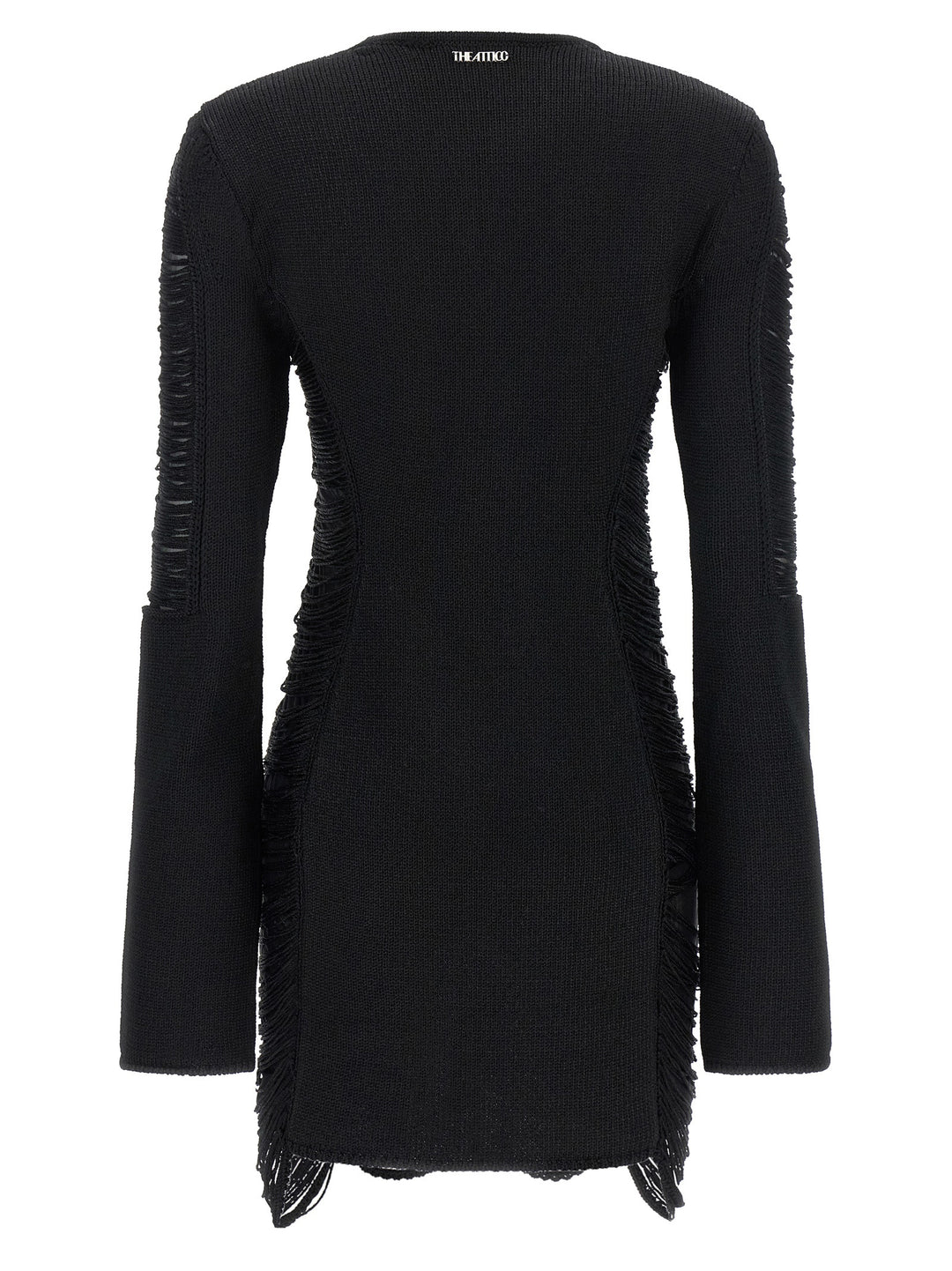 The Attico Fringed Dress Abiti - Nero | 4a082b3b230c3696c8729132e993e0397144d85d