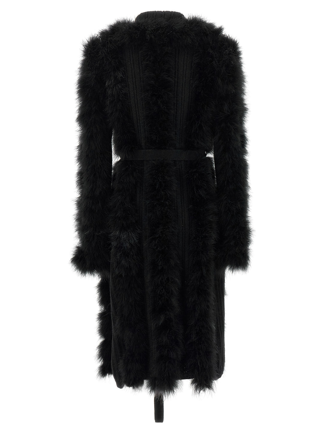 The Attico Dressing Gown Coat Trench e Impermeabili - Nero | f50c17d3b169b67e5b461544621895e9f5587dbd