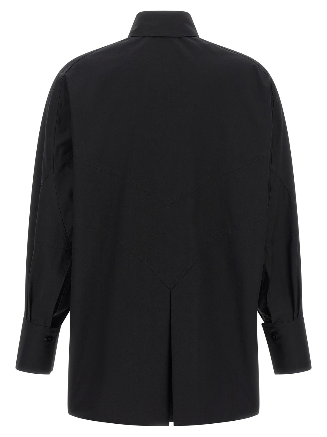 The Attico Shaped Hem Shirt Camicie - Nero | 37138dc4243cbca1f4850eaa0d386f6a4dd61c7f