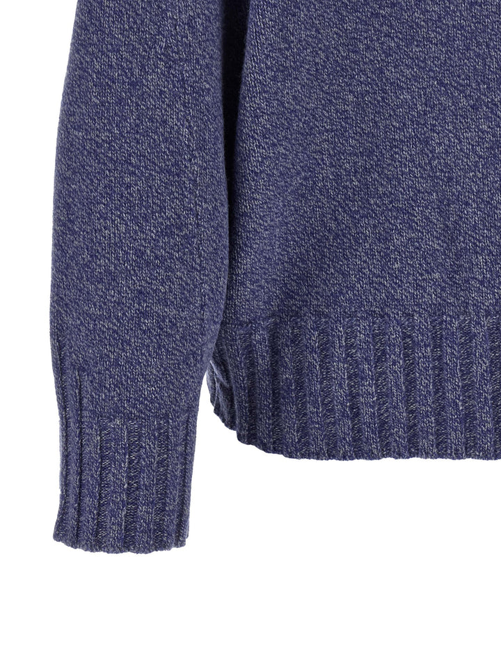 The Attico Asymmetrical Hem Sweater Maglioni - Blu | 33619ee1bb023fab020ae835eb3f4b80635c844f