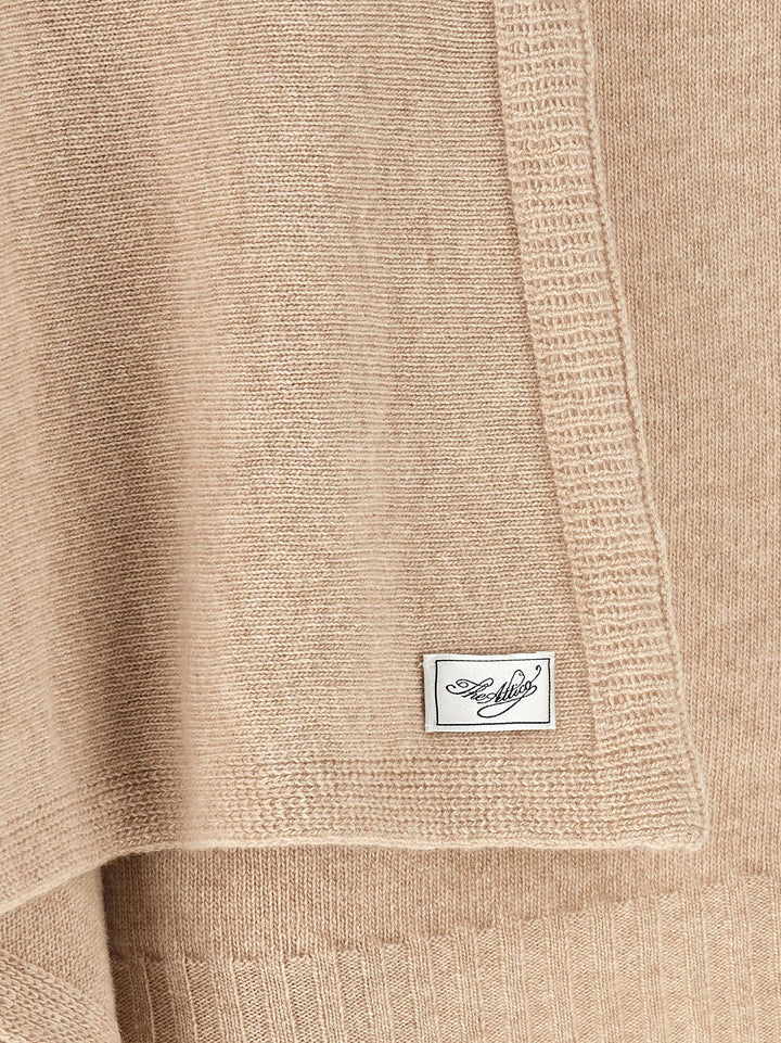 The Attico Sweater With Scarf Maglioni - Beige | 9c433a28bdc75ec38f0cee23e368594837a0e2e5