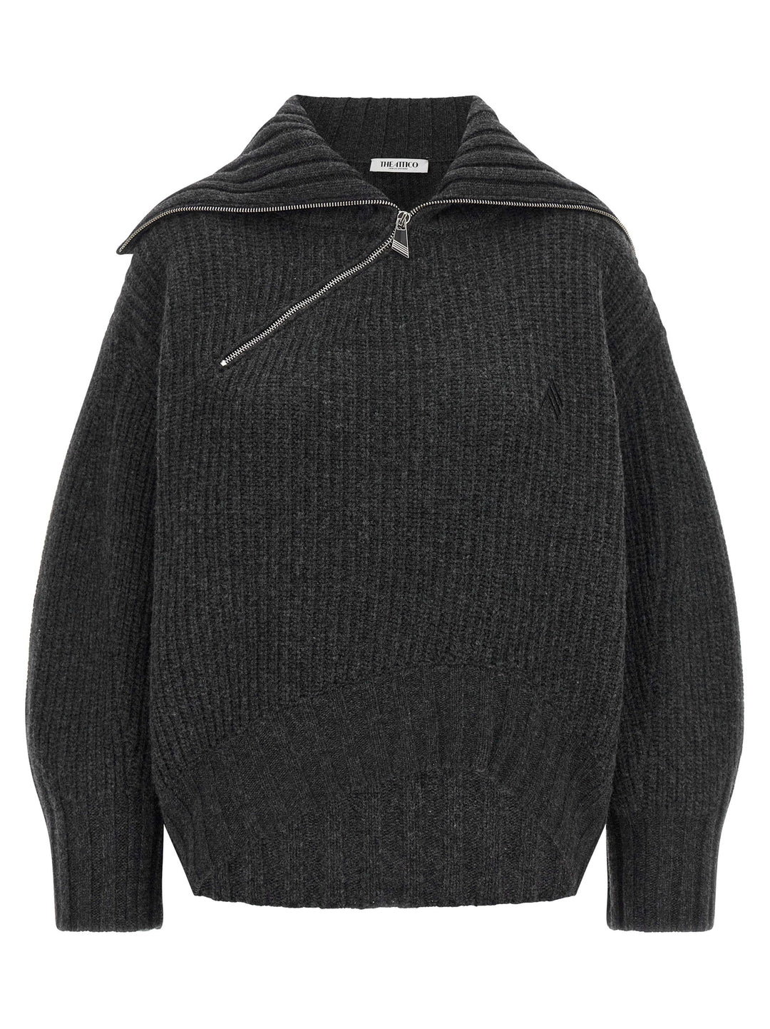 The Attico Scoop Maglioni - Grigio | f6528505b19113ffe12fdef587ee8f98dfa30765