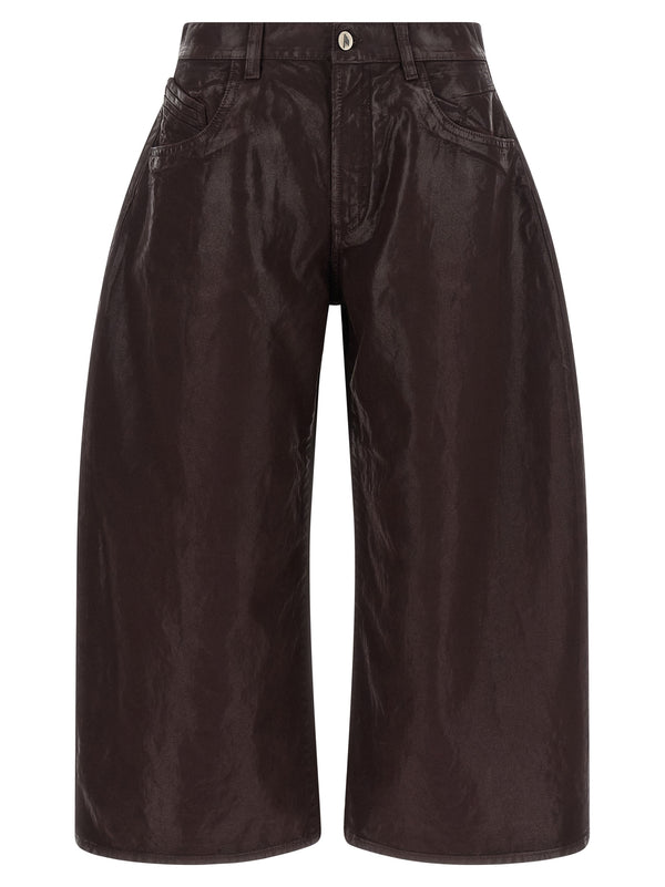 Vaqueros capri morados