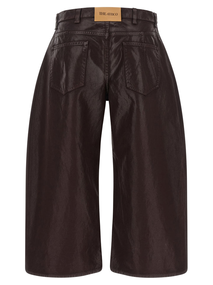 The Attico Cropped Pants Jeans - Viola | ce8b14a8db630827974a2590cb3817c58db61663