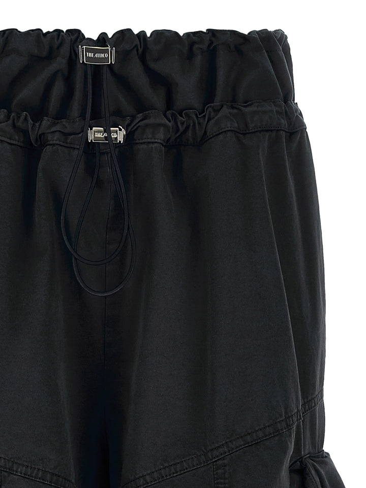 The Attico Cargo Pantaloni - Nero | aac23d8019016e94e3c1c13f6359b93c5d04a35c
