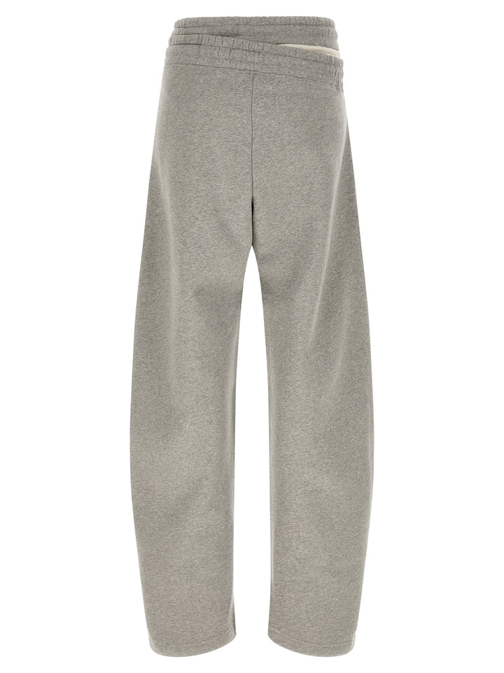 The Attico Asymmetrical Double Waist Trousers Pantaloni - Grigio | 57ef158014ef53d22edb0defffc7c08c92577563