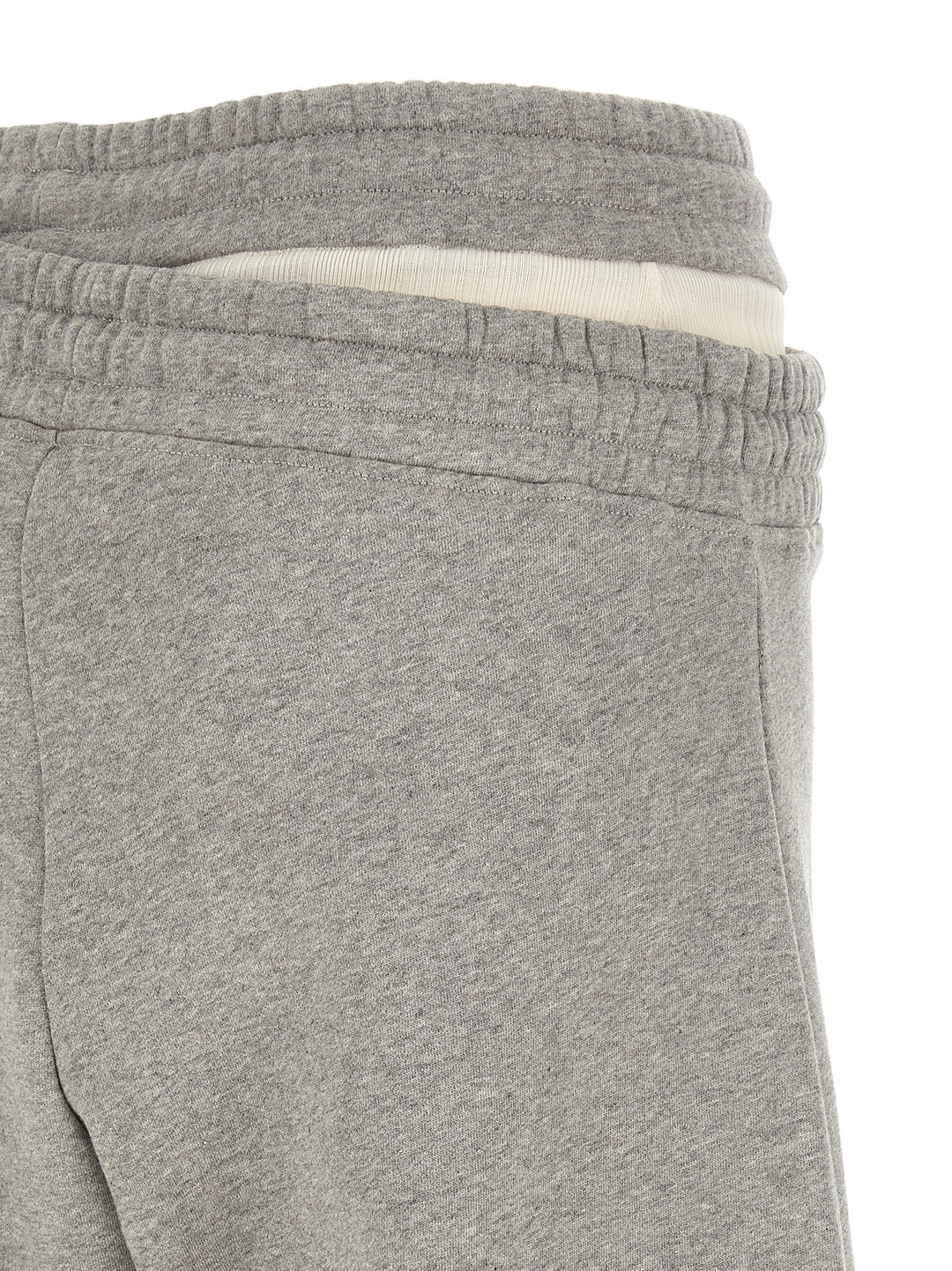 The Attico Asymmetrical Double Waist Trousers Pantaloni - Grigio | 101683f4095e3e110a64631944816529874bb3d5