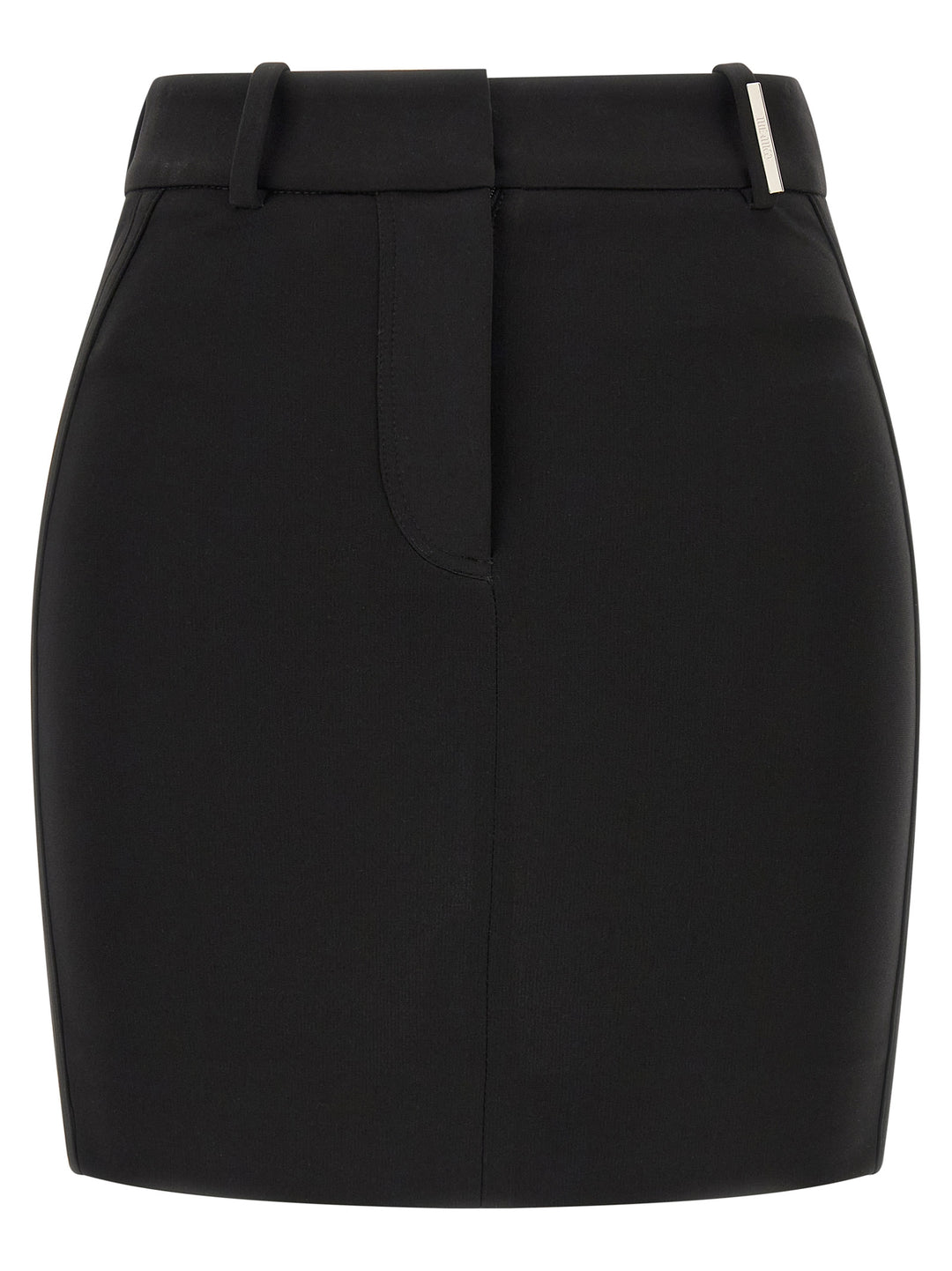 The Attico Metal Plate Skirt Gonne - Nero | 39801f876c678491ae0b00a18f41b1fc189267fa